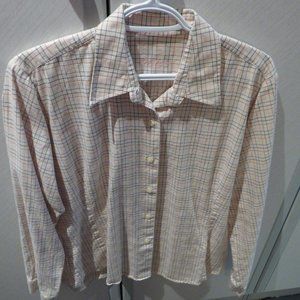 Barbour brushed cotton ladies blouse / shirt 14